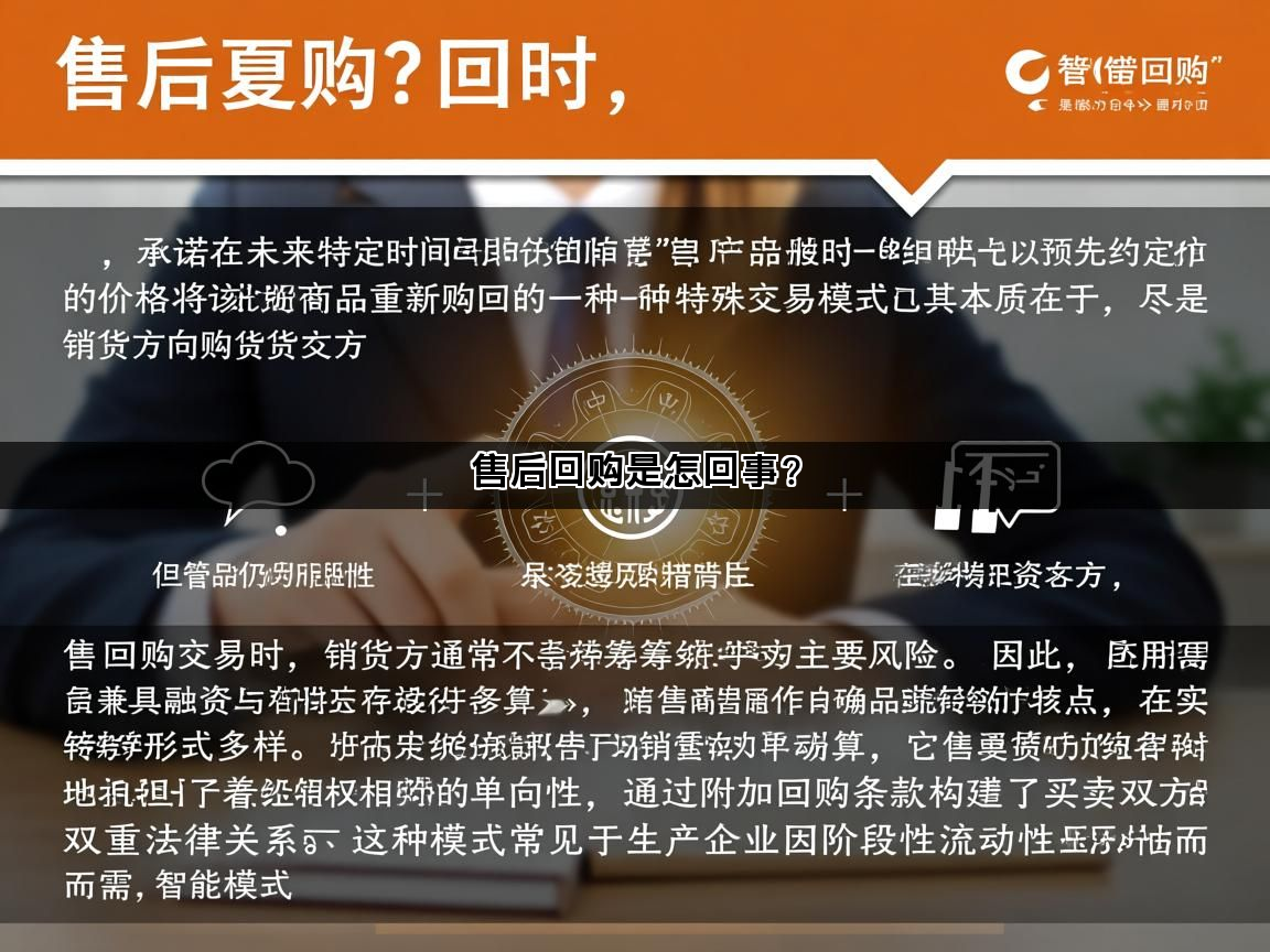 售后回购是怎回事?(图1)