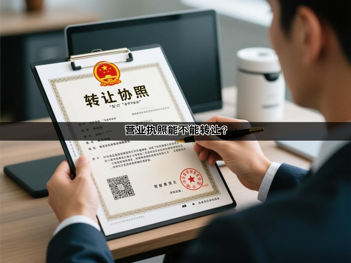 营业执照能不能转让？(图1)