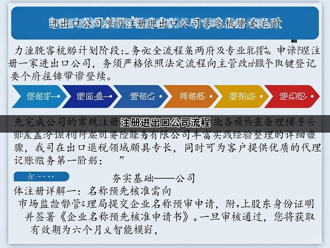 注册进出口公司流程(图1)