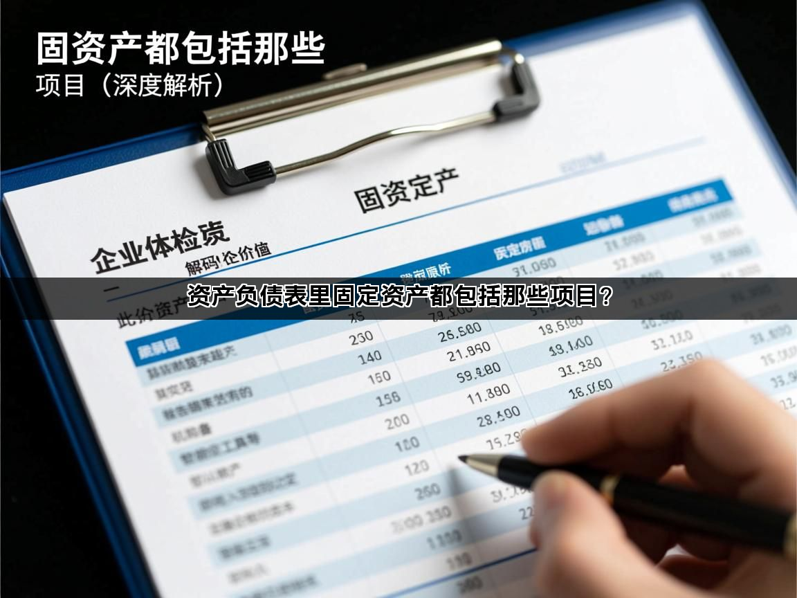 资产负债表里固定资产都包括那些项目? 资产负债表里固定资产都包括那些项目?(图1)