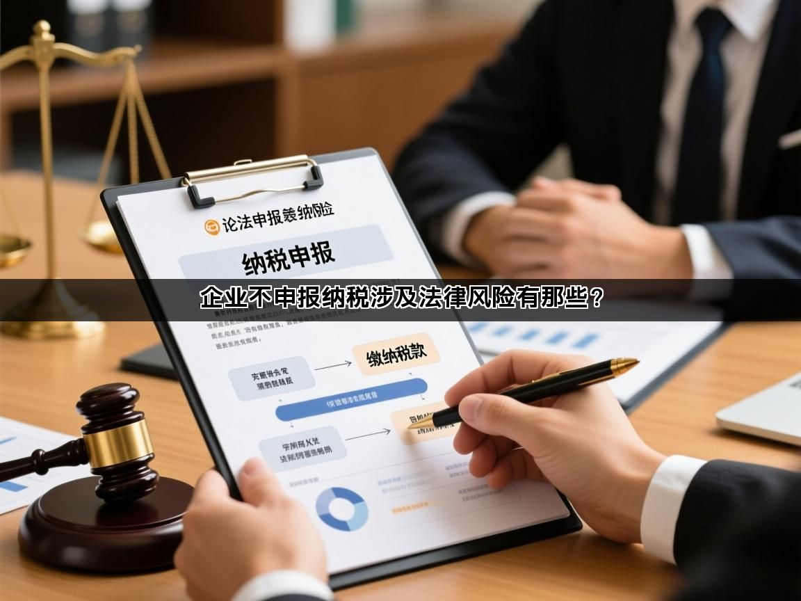 企业不申报纳税涉及法律风险有那些? 企业不申报纳税涉及法律风险有那些?(图1)