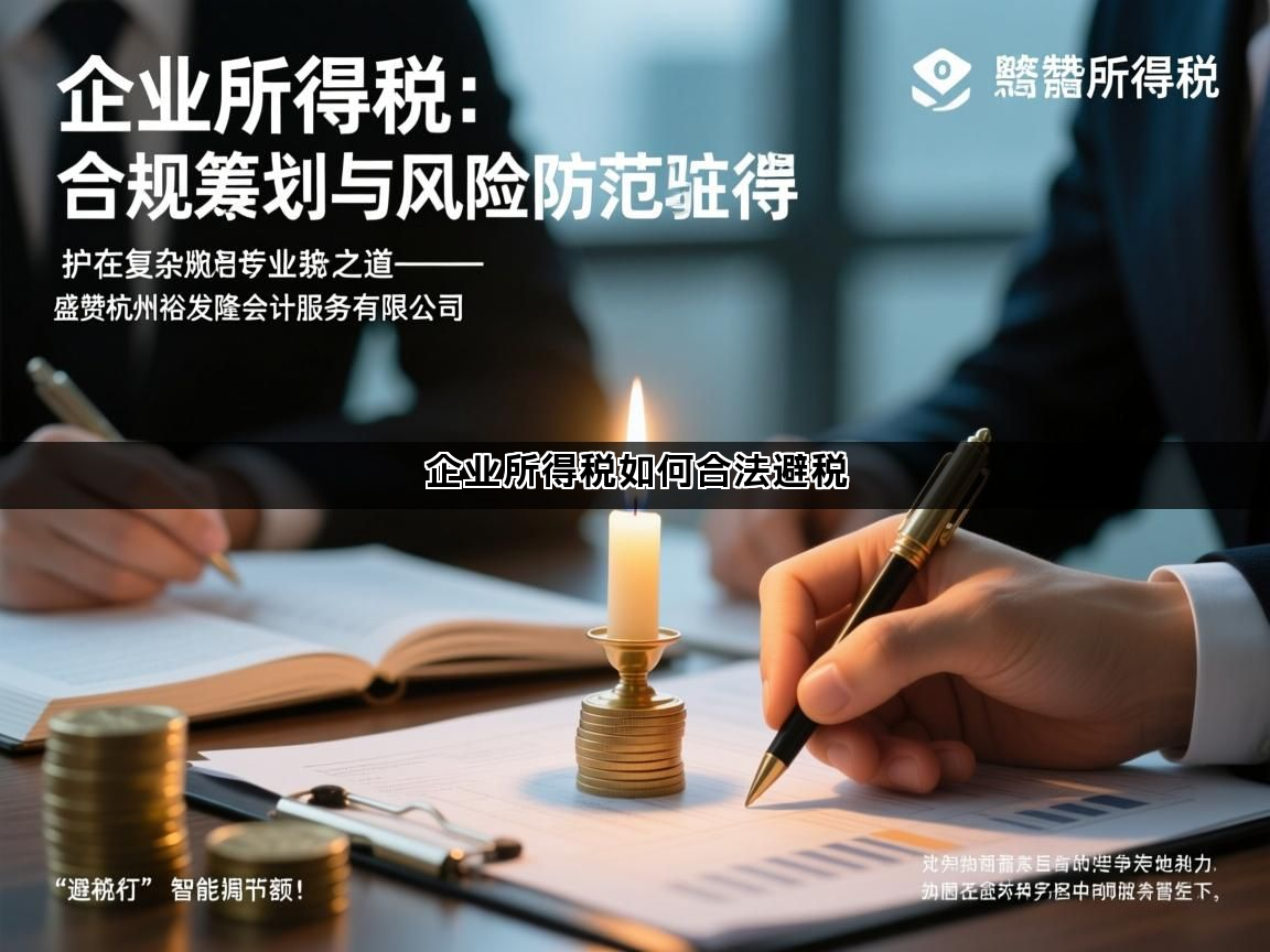 企业所得税如何合法避税 企业所得税如何合法避税(图1)