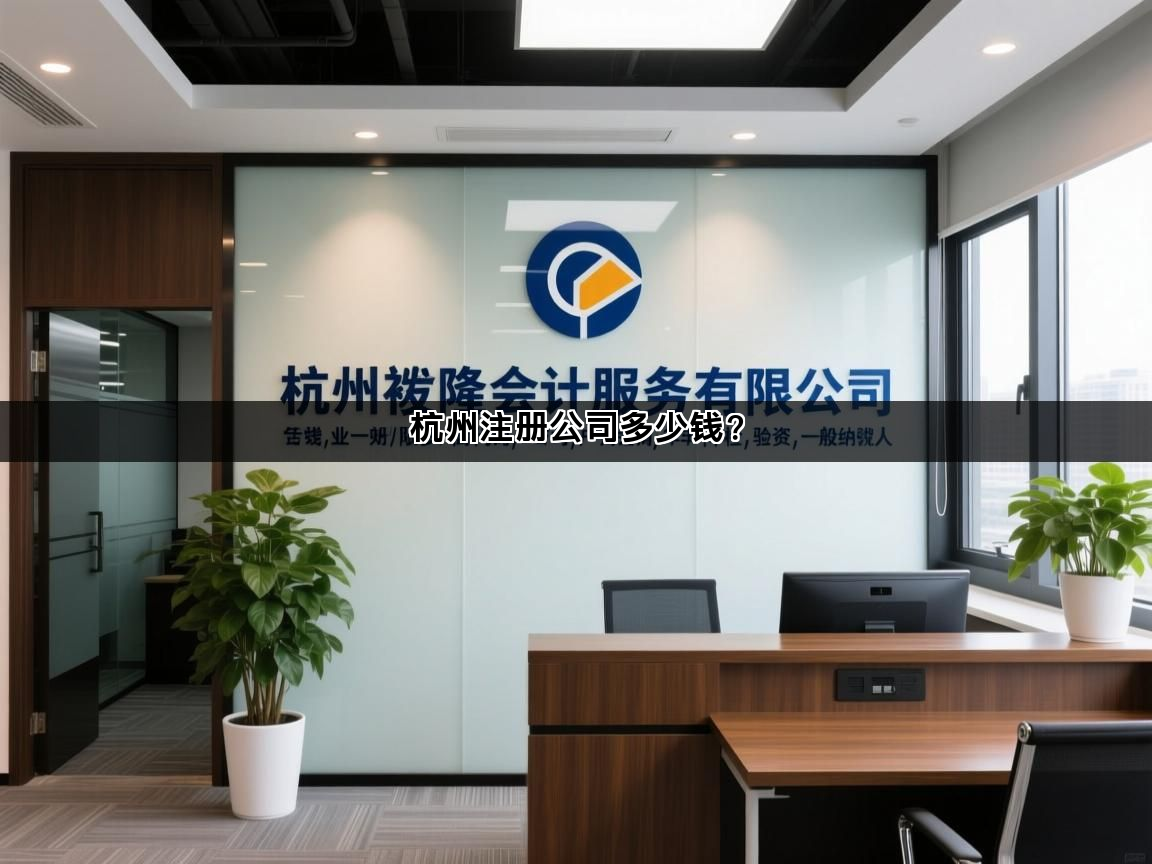 杭州注册公司多少钱？