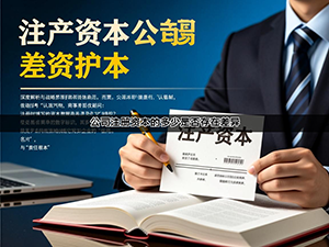 公司注册资本的多少是否存在差异